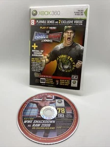 XBox 360 Smack Down VS Raw 2008 Holiday Disc #78 8 Demos & 2 Videos. Tested. - Picture 1 of 8