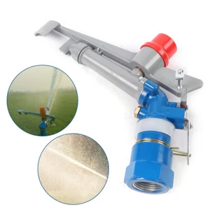 1PCS 1" 360° Adjustable Impact Sprinkler Large Area Water Irrigation Spray Gun - Picture 1 of 12