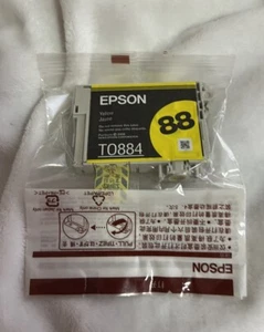 Epson 88 T0884 Yellow Ink Cartridge New - Picture 1 of 4