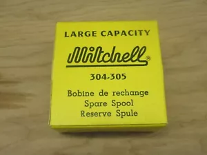 New GARCIA MITCHELL 304 305 FISHING REEL Spare Extra SPOOL Large Capacity 9104 - Picture 1 of 7