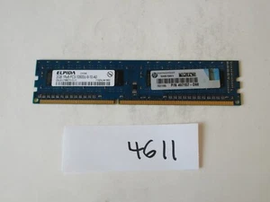 Elpida EBJ20UF8BCF0-DJ-F 2Gb PC3-10600 1333Mhz DDR3 Desktop Memory RAM (4611) - Picture 1 of 2