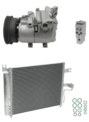 Kit de compresor de aire acondicionado RYC Reman con condensador EG188 para Hyundai Accent 1,5 L 2001 Foto 1 de 4
