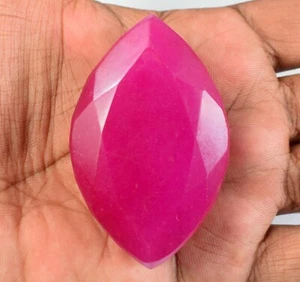 Natural 419.90 Carat African Red Ruby Marquise Gemstone Investment Grade - Picture 1 of 9