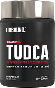 Unbound by NutraBio - Tudca Supplement, 60 Capsules Liver Health Detoxification - Picture 1 of 4