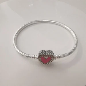 Schlangenkette Armband Pandora Keith Haring™ x Moments Radiant Heart - Bild 1 von 4