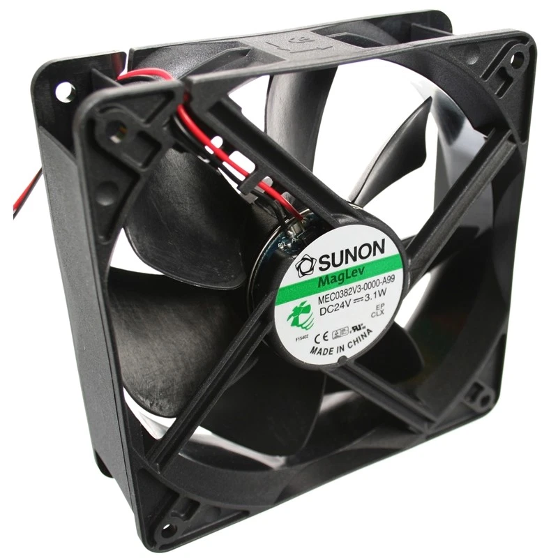 MEC0382V3-A99 Axial-Lüfter 120x120x38mm 24V= 157m³/h Sunon = KD2412PMV3-13A