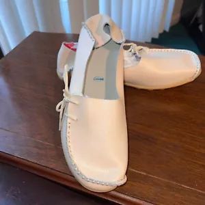 Leather Moccasins Loafers Driving Shoes Casual Comfort Slip On Women-New-12.5/43 - Picture 1 of 5