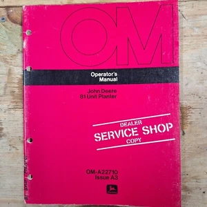John Deere Bedienungsanleitung 81 Einheiten Pflanzgefäß OMA22710 - Bild 1 von 4