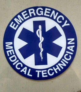 EMT Star of Life Emergency Medical Technician Decal (4") - Picture 1 of 1