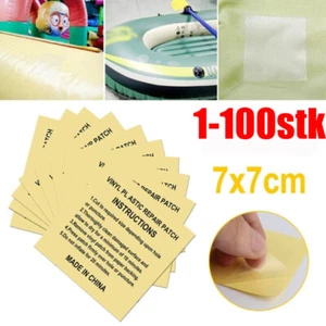 Pool Reparatur Flicken Reparaturset Poolflicken Planschbecken Luftmatratzen 7CM - Bild 1 von 17