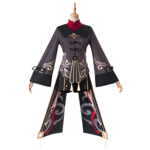 Genshin Impact Hu Tao Cosplay Costume Girl Women Dress Hutao Outfit Halloween - Picture 1 of 14