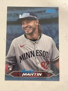 Austin Martin 2024 Topps Stadium Club Blue Foil SSP/50 Minnesota Twins #228 - Foto 1 di 2