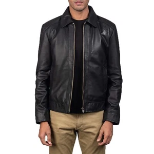 Inferno schwarze Lederjacke alle Größen verfügbar - Bild 1 von 5