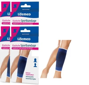 4er Set Sportbandage Wadenmuskel Wadenbandage Unterschenkel Bandage Größe: XL - Bild 1 von 6