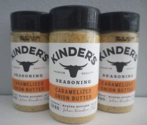Kinder's® Caramelized Onion Butter Seasoning 6.2 Oz (3 Pack) - Picture 1 of 19