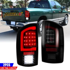 Tail Lights For 2002-06 Dodge Ram 1500 2003-2006 Dodge Ram 2500 3500 Pickup Pair - Picture 1 of 8