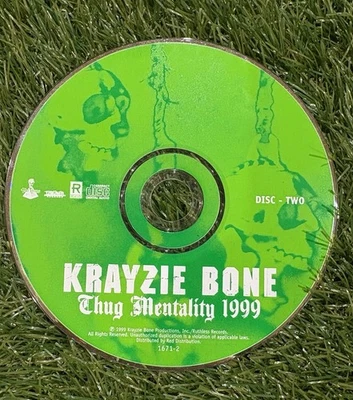 Krayzie Bone Thug Mentality 1999 CD 2 ONLY No Case Or Booklet Rare - Image 1 of 4