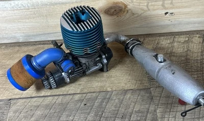 Team Losi Dynamite M26SS Mach 26 Big Block Nitro Engine W/ Muffler Used As-Is - Image 1 of 4