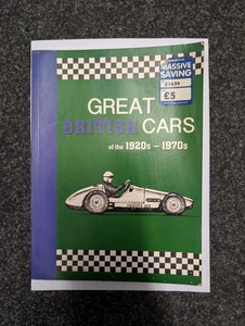 Great British Cars of 1920s-1970s by Not Available (Paperback, 2015) - Imagen 1 de 7