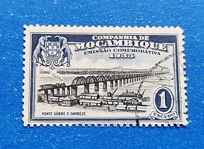 Sello de la compañía Mozambique, Scott 164 usado Foto 1 de 2
