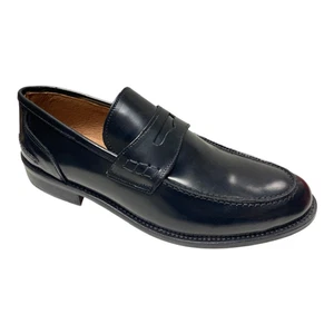 SCARPE MOCASSINO CERIMONIA UOMO CAMPANILE 310 PELLE NERO ORIGINALE PE 2025 - Picture 1 of 6