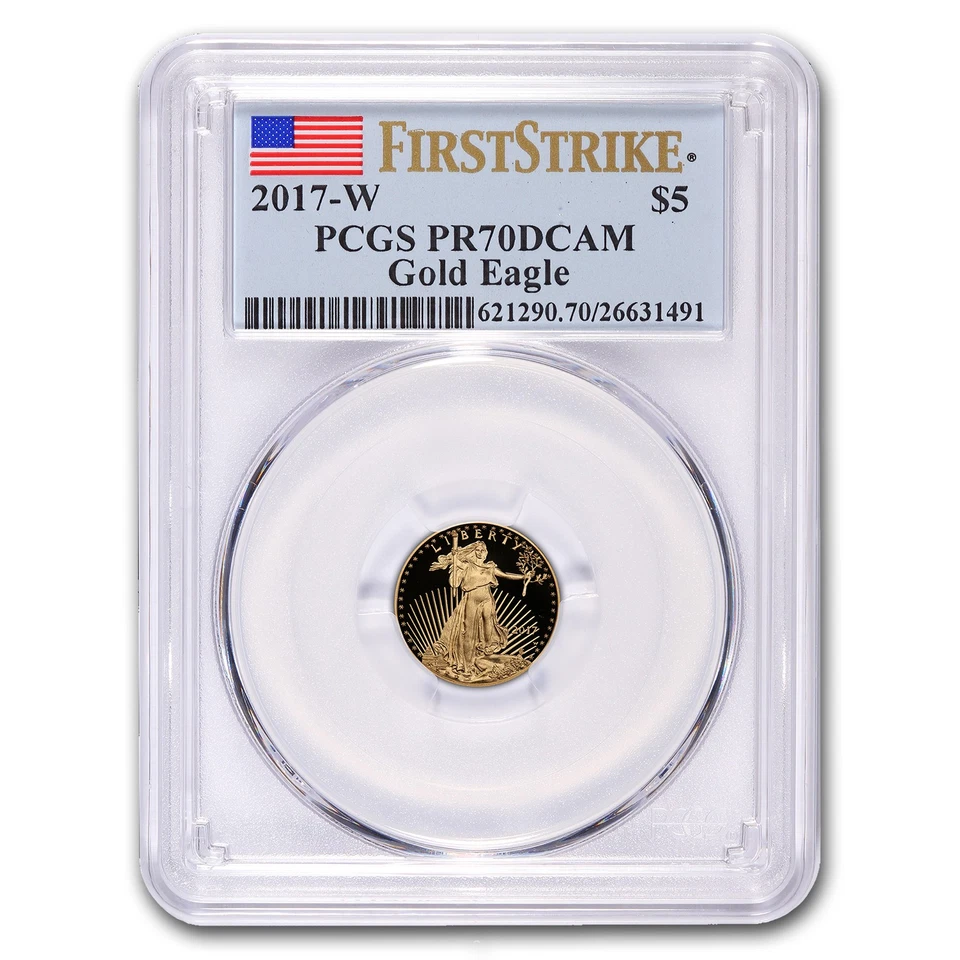 2017-W 1/10 oz Proof American Gold Eagle PR-70 PCGS (FS) - Image 1 of 1