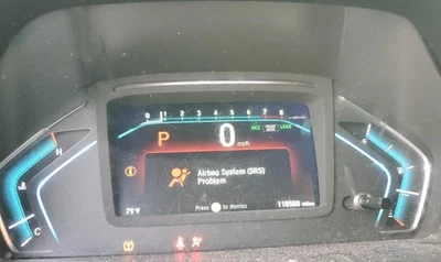 Medidor de velocidade 2019 Odyssey OE cluster 118K milhas Honda - Imagem 1 de 4