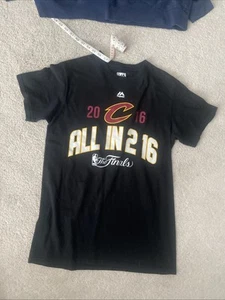 Cleveland Cavaliers 2016 Finals T Shirt Black Crew LeBron NBA Cotton Mens Size S - Bild 1 von 9