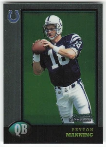 1998 Bowman #BCP1 Peyton Manning FOOTBALL Indianapolis Colts - Picture 1 of 2