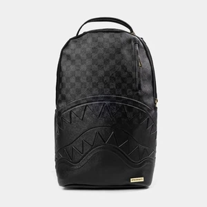 Sprayground Spritz Checkered DLXSV Backpack🔥New Black Bookbag Large School Bag - Picture 1 of 6