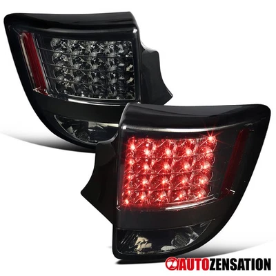 Fit 2000-2005 Toyota Celica Smoke LED Tail Lights Rear Brake Lamps Left+Right - Image 1 of 4