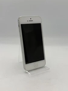 Apple iPhone 5 | 16GB | Silber | akzeptabler Zustand mit vielen Gebrauchsspuren - Bild 1 von 6