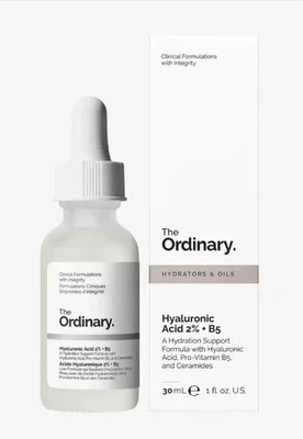 The Ordinary Hyaluronic Acid 2% + B5 Hydration Support Formula 30ml Genuine