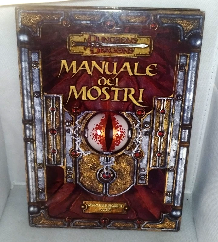 Dungeons Dragons manuale dei mostri  v.3.5 manuale base III 6503 - Immagine 1 di 4