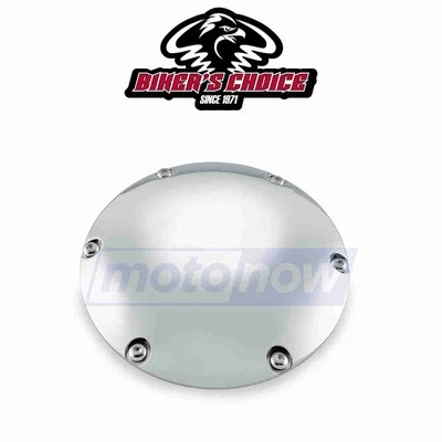 Bikers Choice Domed Derby Covers for 1986-1998 Harley Davidson FXSTC Softail sw Foto 1 de 4
