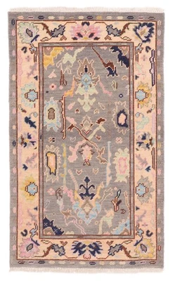 3'0" x 4'11" Hand Knotted Oriental Carpet Traditional Wool Area Rug - Image 1 of 4