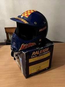 Vintage Old School Rare S Africa Raleigh NOS Bmx Helm Burner Taiwan LARGE  - Bild 1 von 13