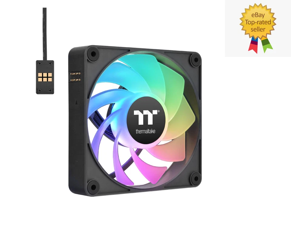 Thermaltake CT120 EX ARGB Reverse PC Cooling Fan (3-Fan Pack), Magnetic Connecti - Image 1 of 4