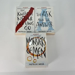 Chaos Walking Trilogy Patrick Ness, Good, Slight Edge Marks, Free UK Shipping - Picture 1 of 8