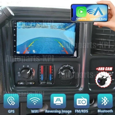 Android 15 For Chevrolet Silverado 1500 2500 3500 2003-2006 Radio Stereo CarPlay - Image 1 of 4