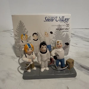 Dept 56 Snow Village ONE GIANT STEP 6003147 Accessory 6003147 w/Box - Picture 1 of 13
