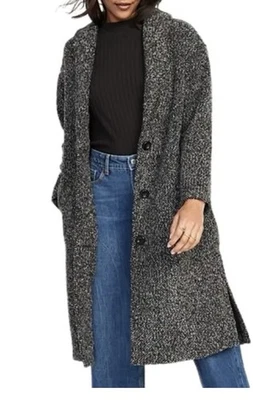 OLD NAVY Relaxed Textured Overcoat New Without Tags Size 4X MSRP $84 - Image 1 of 4