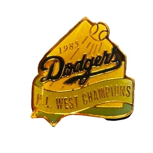 Los Angeles Dodgers 1985 N. L. West Champions Souvenir Pin - Picture 1 of 4