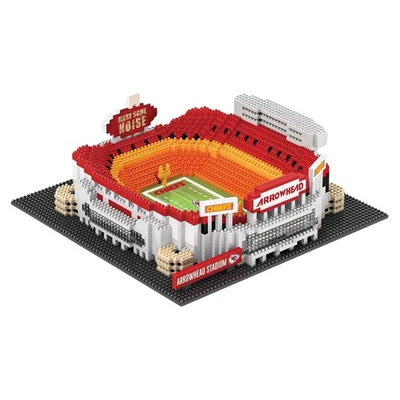 Kansas City Chiefs NFL FOCO BRXLZ Stadium Building Block Set - Image 1 of 4