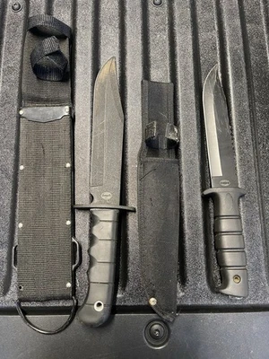 Frost Cutlery Tactical Bowie Knife Lot With Sheath (See description) - Image 1 of 4