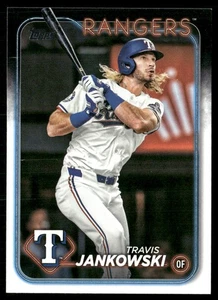 2024 TOPPS UPDATE TRAVIS JANKOWSKI TEXAS RANGERS #US190 - Picture 1 of 2