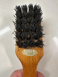 Vintage “Sammy” Golf Shoe Brush w/ Cleat Cleaner • Gold Patent Label • 1950s - Picture 1 of 4