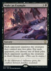 MTG - MAKE AN EXAMPLE - New Capenna Commander (R) - Bild 1 von 1