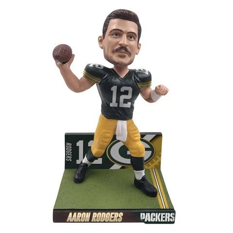 Aaron Rodgers #12 Bobblehead BIG TICKET Green Bay Packers Cover
