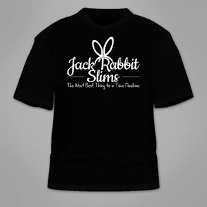 Jack Rabbit Slims T-Shirt. Funny TShirt Pulp Fiction Big Kahuna Burger Parody - Picture 1 of 3